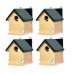 PetNest Bird House for Sparrow 6x6.5x7.5 Inch (4)